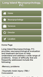 Mobile Screenshot of li-neuropsychology.com